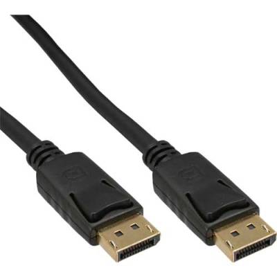 Anschlusskabel DisplayPort 1.2 4K / UHD @60Hz vergoldete Kontakte OFC schwarz 2m Good Connecti