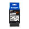 Brother TZE-S121 LAMINATED TAPE 9MM 8M BLACK ON CLEAR EXTRA-STRONG