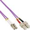LWL Duplex Kabel LC/SC 50/125µm OM4 10m