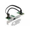 Netzwerkadapter Mini PCIe I/O PCIe full size 1 x SFP Gigabit LAN Delock [95267]