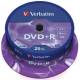 Rohling DVD+R 4,7 Verbatim 16x 25er Spindel